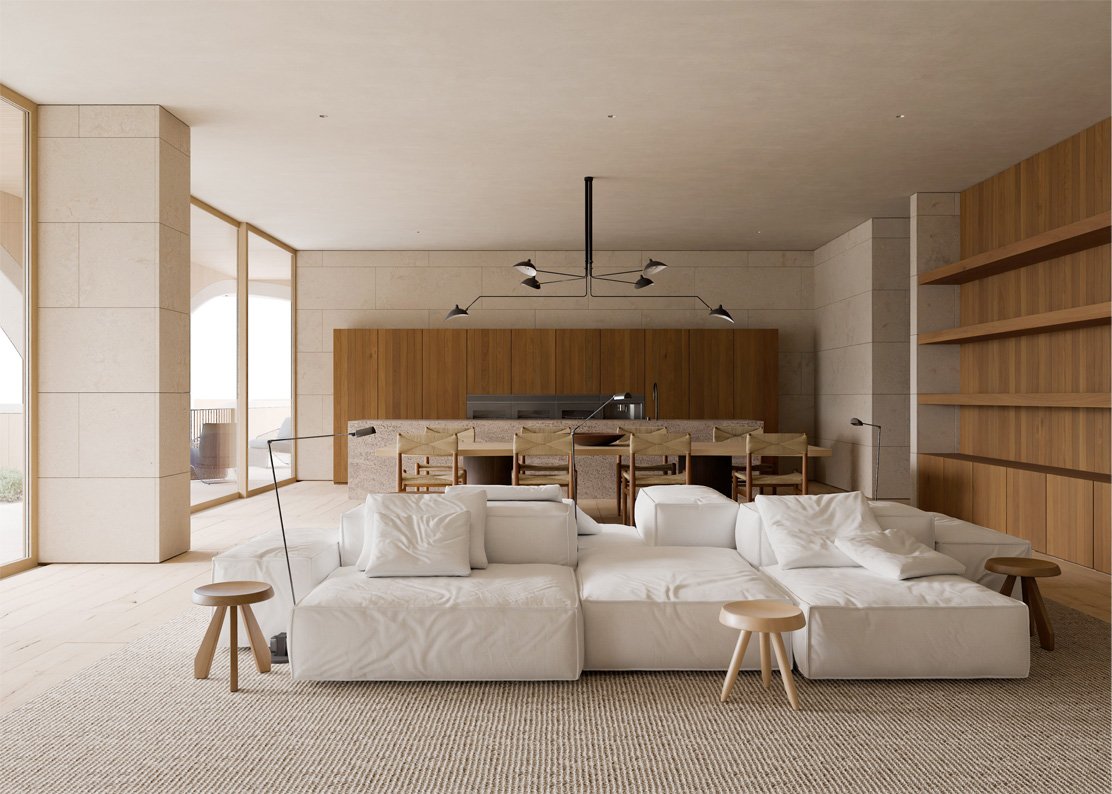 1-Schlafzimmer-Apartment